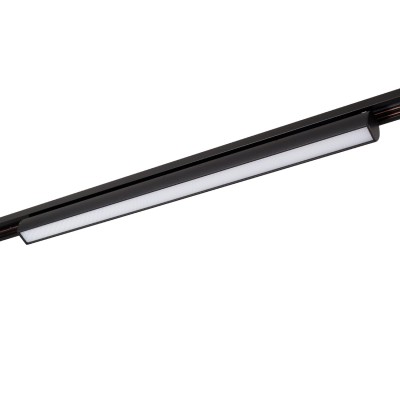 Micro11 tirna svetilka MAXLIGHT Micro11 vrtljiva linija 18W Zigbee, N0007Z, črna