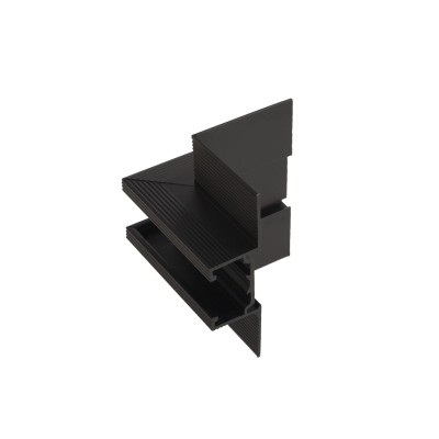 Dodatki za Micro11 tirnico MAXLIGHT Micro11 vgradni kotni nosilec, zunanji stranski kot, NT0005, črn