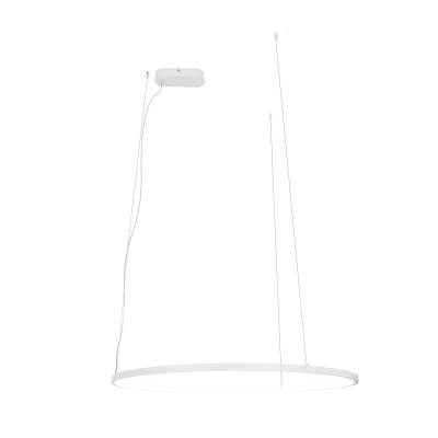 Viseča svetilka Maxlight Visual Ver 30W, P0657, bela