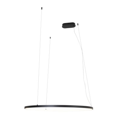 Viseča svetilka Maxlight Visual Ver 30W, P0658, črna