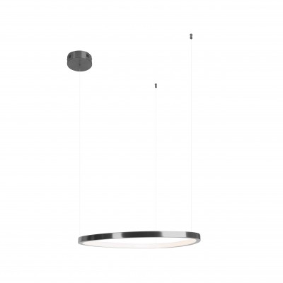Viseča svetilka Maxlight P0661d Cayenne 60 cm, P0661D, brušen črn