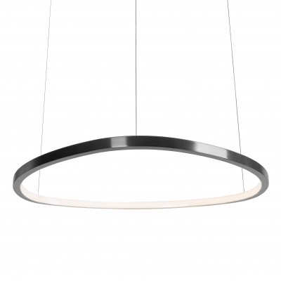 Viseča svetilka Maxlight P0662d Cayenne 80 cm, P0662D, brušen črn