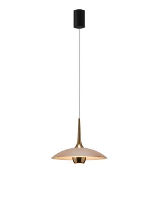 Viseča svetilka Maxlight MANUKA, P0674, bež + zlata