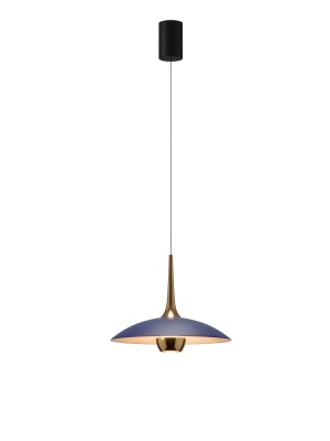 Viseča svetilka Maxlight MANUKA, P0675, modra + zlata