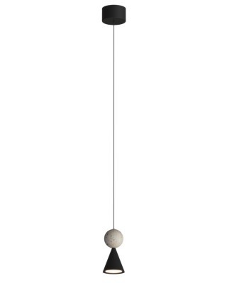 Viseča svetilka Maxlight Bingo 11W, P0683, črna