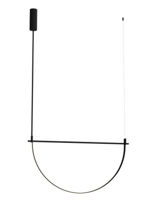 Viseča svetilka Maxlight Victoria 29W, P0686, črna
