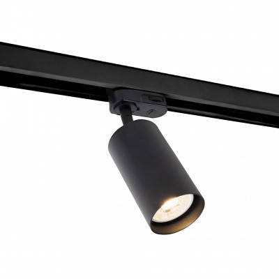Svetilka za tirnico Maxlight Rayo Spotlight za 3-fazni tirni sistem, črna, S0021, črna