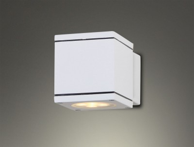 Stenska svetilka Maxlight Home Square, W0138, bela