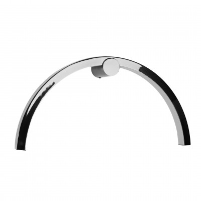 Stenska svetilka Maxlight Trio Arc, W0335, črni krom