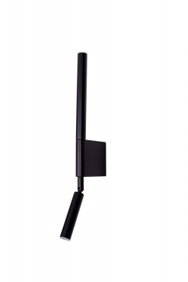 Stenska svetilka Maxlight Organic, W0339, črna