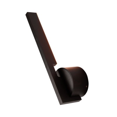 Stenska svetilka Maxlight Merano I, W0346, črna