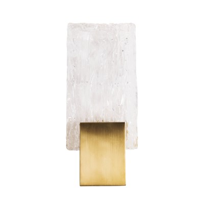 Stenska svetilka Maxlight Vetro, W0360, brušen zlati