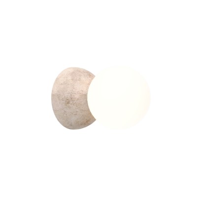 Stenska svetilka Maxlight Eye, W0427, kremna