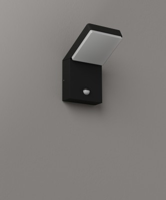 Stenska svetilka Maxlight Fiss, W0472, črna