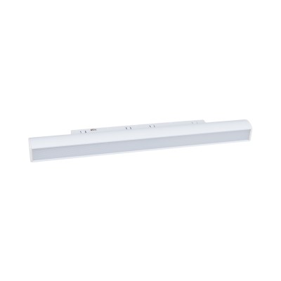 Micro11 tirna svetilka MAXLIGHT Micro vrtljiva linija 12W Vklop/Izklop, N9006N, bela