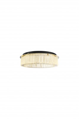 Stropna LED svetilka Maxlight Savoy 24W, C0288, satiniran nikelj
