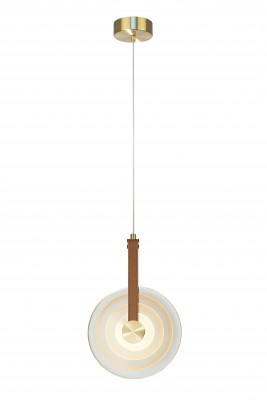 Viseča svetilka Maxlight Goldi, P0690, zlata