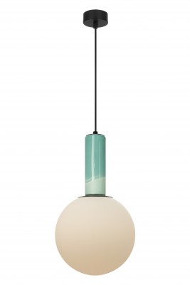 Viseča svetilka Maxlight Rainbow, P0692, zelena