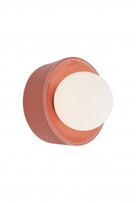 Stenska svetilka Maxlight Rainbow, W0451, roza