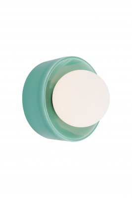 Stenska svetilka Maxlight Rainbow, W0452, zelena