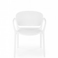 Vrtni plastični stol K491, bela