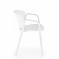 Vrtni plastični stol K491, bela