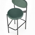Barski stol H108, temno zelena
