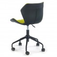 Mladinski pisarniški stol MATRIX, črna/zelena