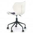 Mladinski pisarniški stol MATRIX, siva/bela
