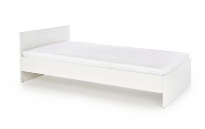 Enojna postelja LIMA Loz 90x200 cm, bela