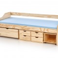 MAXIMA otroška postelja, bor, 90x200 cm