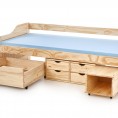 MAXIMA otroška postelja, bor, 90x200 cm