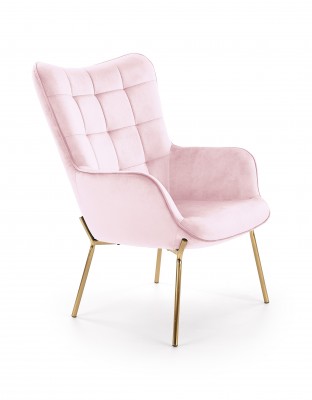 Fotelj CASTEL II, roza