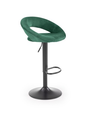 Barski stol H102, temno zelena