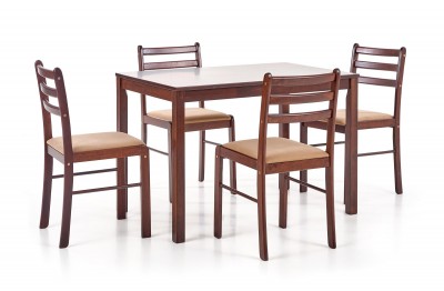 Jedilna garnitura STARTER, miza 110/72 cm + 4 stoli