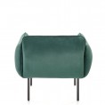 Fotelj BRASIL, temno zelena/črna