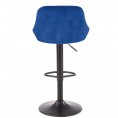 Barski stol H101, mornarsko modra