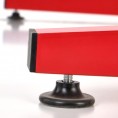 Računalniška miza B49, črna/rdeča