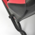 Fotelj GAMER, črna/rdeča