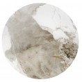 Klubska mizica CECILIA S, marmor/siva/zlata