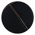 Klubska mizica SCALITA, črni marmor/črna/zlata