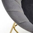 Barski stol H112, siva/zlata