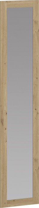 Vrata za garderobno omaro FLEX F3, z ogledalom, artisan hrast
