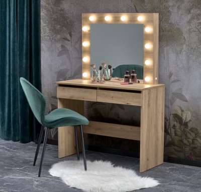 Toaletna mizica HOLLYWOOD, artisan hrast