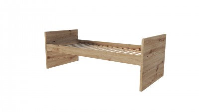 Posteljni okvir VERSO, 200 x 90 cm, artisan hrast