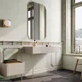 Konzolna/toaletna mizica DESIN, 100 cm, kašmir
