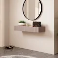 Viseča konzolna/toaletna mizica NICOLE, 100 cm, roza