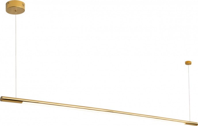 Viseča svetilka ORGANIC HORIZON P0360D, zlata, 150 cm, možnost zatemnitve