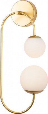 Stenska LED svetilka TORO W0274, zlata