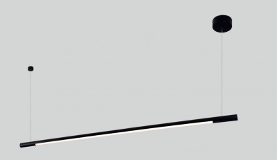 Viseča svetilka ORGANIC HORIZON P0358, 150 cm, črna